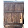 Image 9 : Wooden Two-Door Cabinet With Drawers