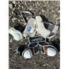 Image 6 : Hockey Protective Gear Lot: Bauer Pants, Hespeler Shoulder Pads, Jofa, TECH/Oakley Visors