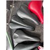 Image 4 : 11 Mixed Bicycle Saddles and 2 Fork Assemblies, Including RockShox Tora