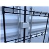 Image 6 : 2 Fabric-Covered Storage Racks With Hooks