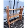 Image 5 : Wooden Folding Clothes Drying Rack