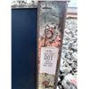 Image 4 : Blue Metal Trunk With Brass Accents, Great Canadian Van Lines