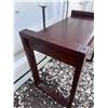 Image 5 : Dark Brown Rectangular Wood Console Table