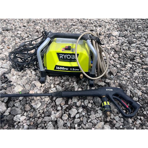 RYOBI 1600 PSI 1.2 GPM Electric Pressure Washer