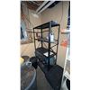 Image 1 : Metal Shelving Unit With Four Shelves