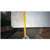 Image 2 : Folding Plastic Table 48 Inches With Metal Legs