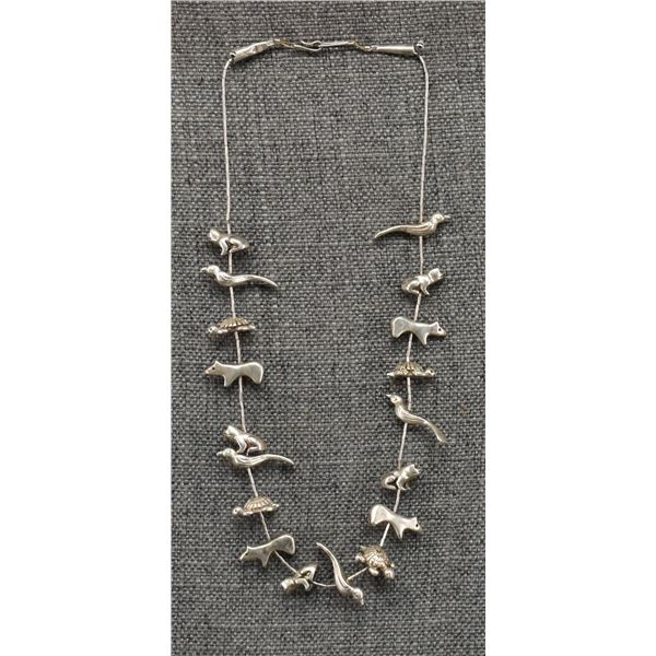 STEARLING SILVER FETISH NECKLACE