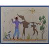 Image 1 : NAVAJO PAINTING (HARRISON BEGAY)
