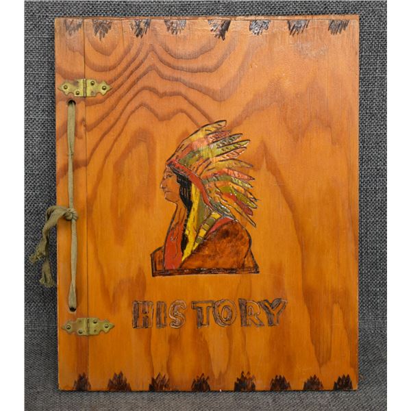 WOODEN ALBUM COVER