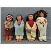 Image 1 : FOUR SKOOKUM DOLLS