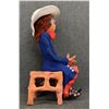 Image 4 : TAOS POTTERY FIGURE (JUAN SANDOVAL)