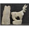 Image 3 : TWO ZUNI ANTLER FETISHES (ALVERT LAMY)