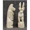 Image 4 : TWO ZUNI ANTLER FETISHES (ALVERT LAMY)