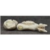 Image 5 : TWO ZUNI ANTLER FETISHES (ALVERT LAMY)