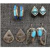 Image 1 : HOPI AND NAVAJO EARRINGS