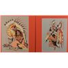Image 1 : TWO POTAWATOMIE SILK SCREENS (WOODY CRUMBO)