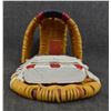 Image 6 : HOPI TOY CRADLE AND FLAT DOLL