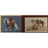 Image 1 : TWO POTAWATOMIE SILK SCREENS (WOODY CRUMBO)