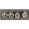 Image 6 : FIVE PAIRS OF NAVAJO/ZUNI EARRINGS