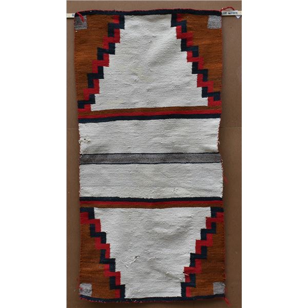 NAVAJO DOUBLE SADDLE BLANKET