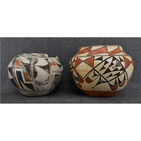ACOMA POTTERY JARS