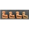 Image 4 : FOUR TESUQUE POTTERY RAIN GODS (V LENO)