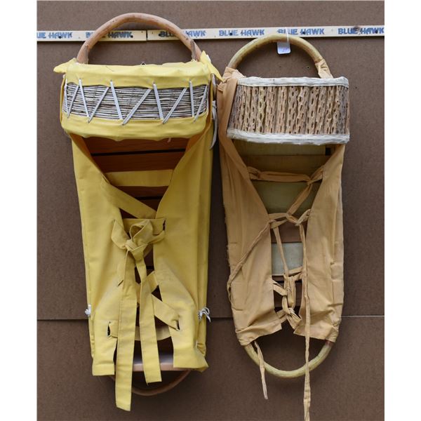 TWO APACHE CRADLES