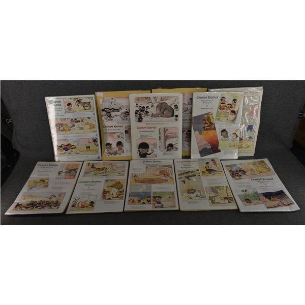 KIDDIES OF THE CANYON COUNTRY COMIC STRIPS (JAMES SWINNERTON)