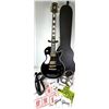 Image 3 : Les Paul Custom Epiphone Electric Guitar - W/ Case, Stand & Extras
