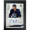 Image 1 : Luc Bourdon AUTOGRAPH Card - Canucks RARE