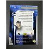 Image 2 : Luc Bourdon AUTOGRAPH Card - Canucks RARE