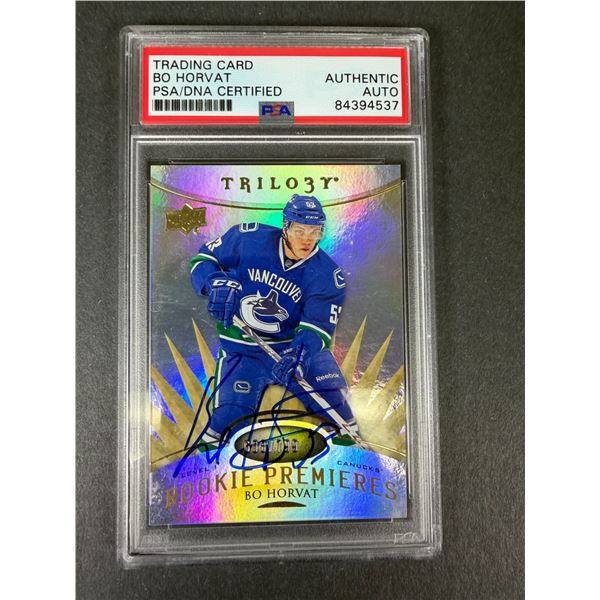 Bo Horvat PSA Authentic AUTO - Rookie Card - Canucks