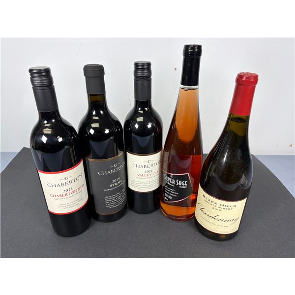 Wine LOT x5 - 2015-2021 Chaberton