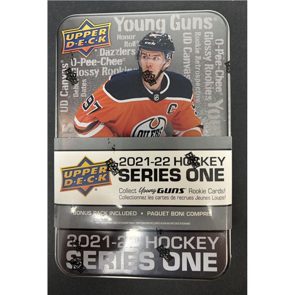 2021-22 Upper Deck Hockey TIN Sealed - Young Guns