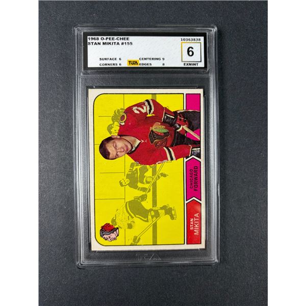 1968 OPC Stan Mikita TGA 6 - Blackhawks