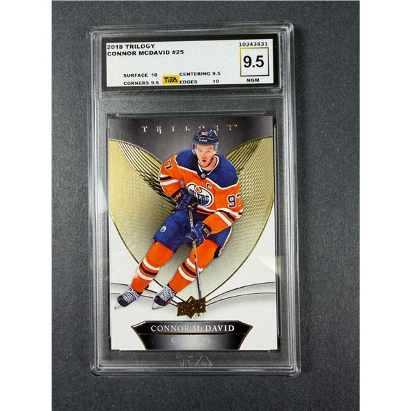 Connor McDavid TGA 9.5 - 2018 Trilogy  - Oilers