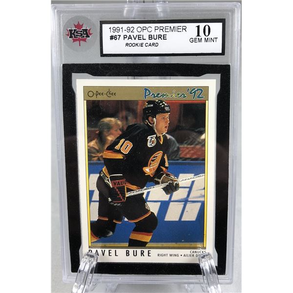 Pavel Bure KSA 10 - 1991-92 OPC Premier - Canucks