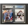 Image 1 : Nathan Mackinnon GRADED Lot x2 - Avalanche Gem 10