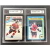 Image 1 : Bobby Clarke GRADED Lot x2 - Flyers