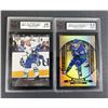 Image 1 : Canucks GRADED LOT x2 - Pettersson Virtanen KSA 10