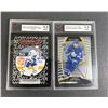 Image 1 : Auston Matthews GRADED LOT x2 - Maple Leafs