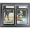 Image 1 : 1977-78 OPC GRADED Lot x 2 - Gary Smith & Snepsts