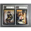 Image 1 : Jaromir Jagr Gem 10 GRADED LOT x2 - Penguins