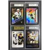 Image 1 : Sidney Crosby GRADED LOT x4 - Penguins