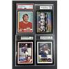 Image 1 : Hockey GRADED Cart Lot x4 - Stevens, Hawerchuk