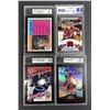 Image 1 : Hockey GRADED Cart Lot x4 - Bossy, Hughes, Doan