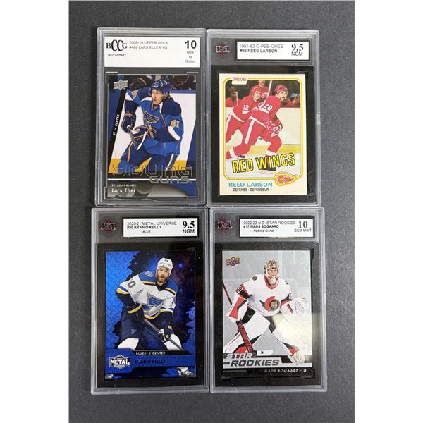 Hockey GRADED Cart Lot x4 - O'Reilly, Eller