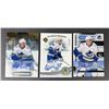 Image 1 : Nils Aman AUTOGRAPH Lot x3 - Canucks
