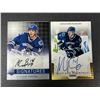Image 1 : Alexandre Burrows AUTOGRAPH Lot x2 - Canucks
