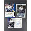 Image 1 : Dan Cloutier AUTOGRAPH Lot x3 - Canucks